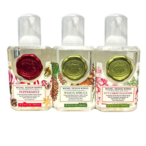 3CT MINI SANTA'S WORKSHOP FOAMING SOAP