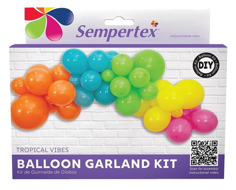 BALLOON GARLAND KIT TROPICAL VIBES