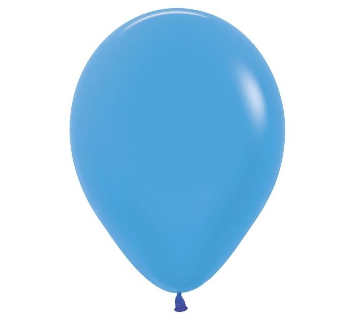 5" NEON BLUE 50 count