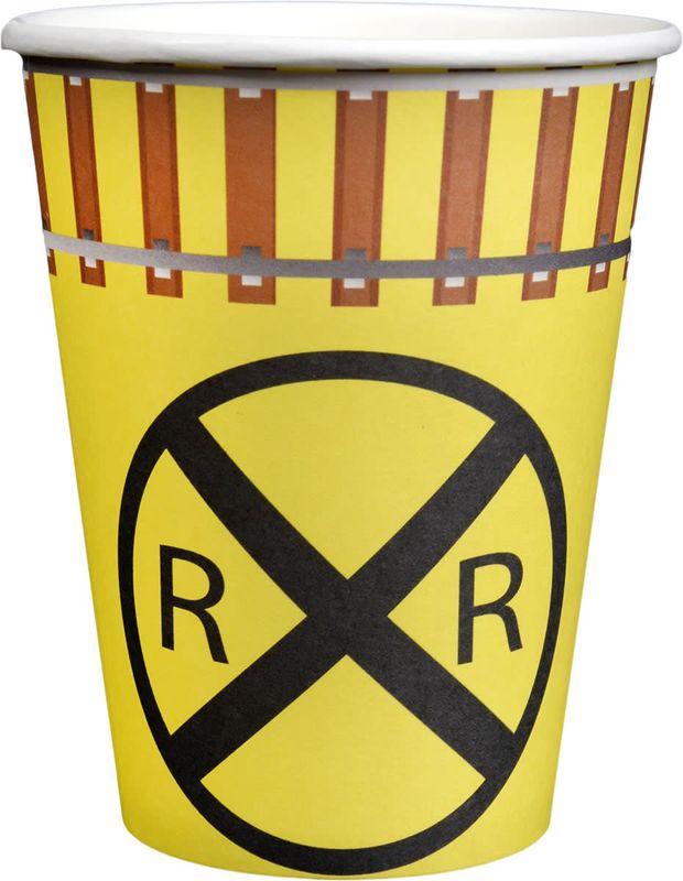 8CT 12oz RAILROAD CROSSING