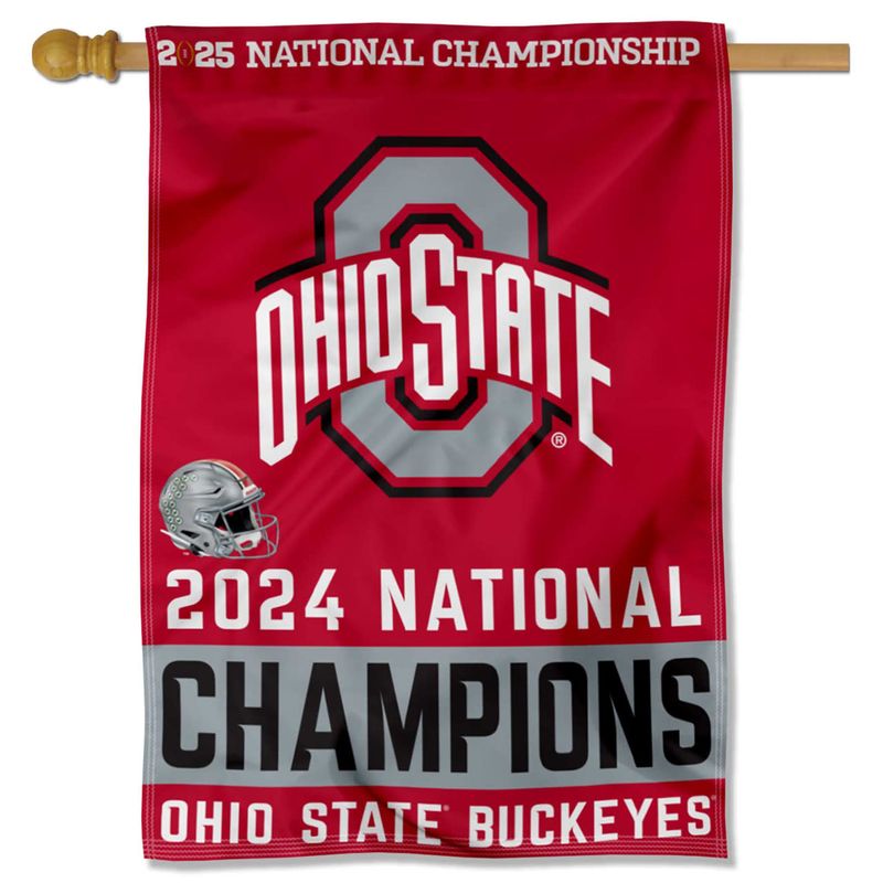 OSU 2024 NATIONAL CHAMPS 28X40 FLAG