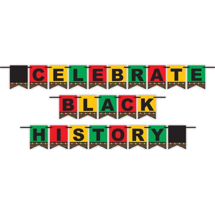10FT STREAMER CELEBRATE BLACK HISTORY