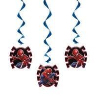 3CT HANG SWIRL DECORATIONS SPIDER-MAN