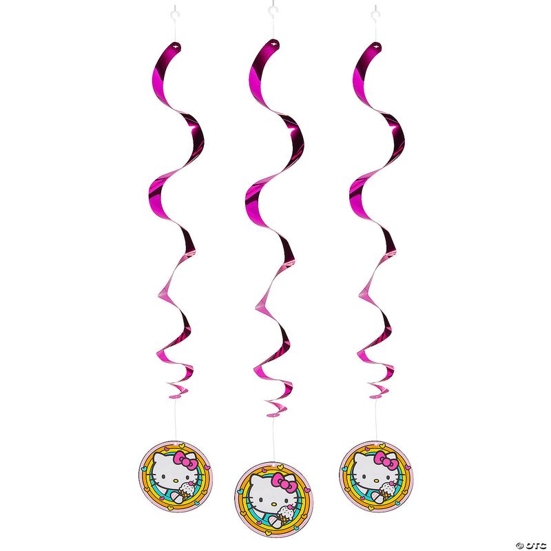 3CT HANG SWIRL DECOR HELLO KITTY