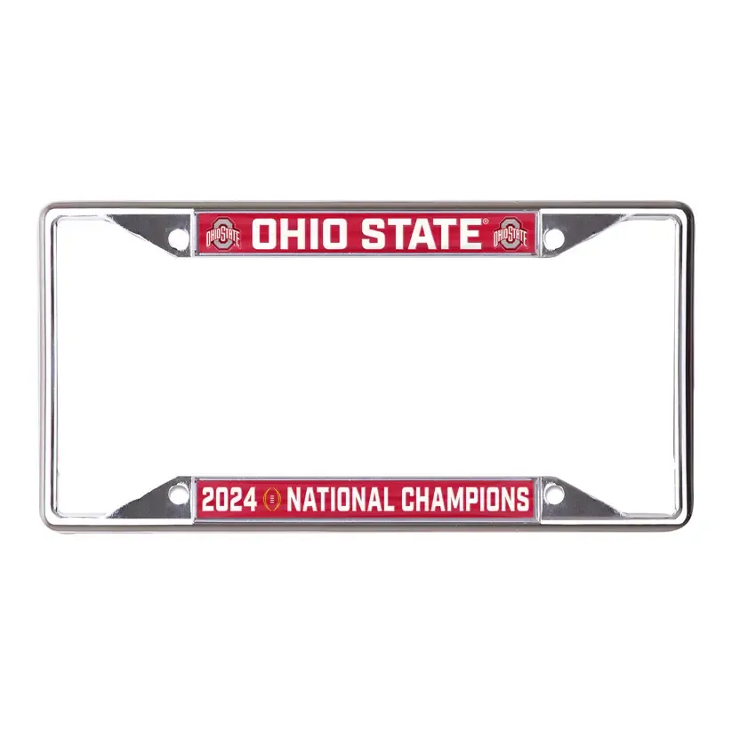 OSU 2024 NATIONAL CHAMPS LICENCE PLATE FRAME