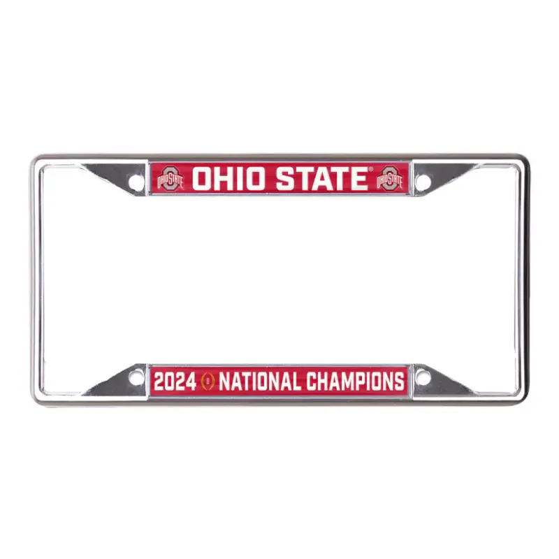 OSU 2024 NATIONAL CHAMPS LICENCE PLATE FRAME