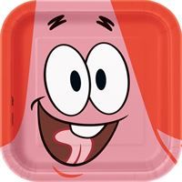 SpongeBob SquarePants 6.75in Square Dessert Plates - 8 Count