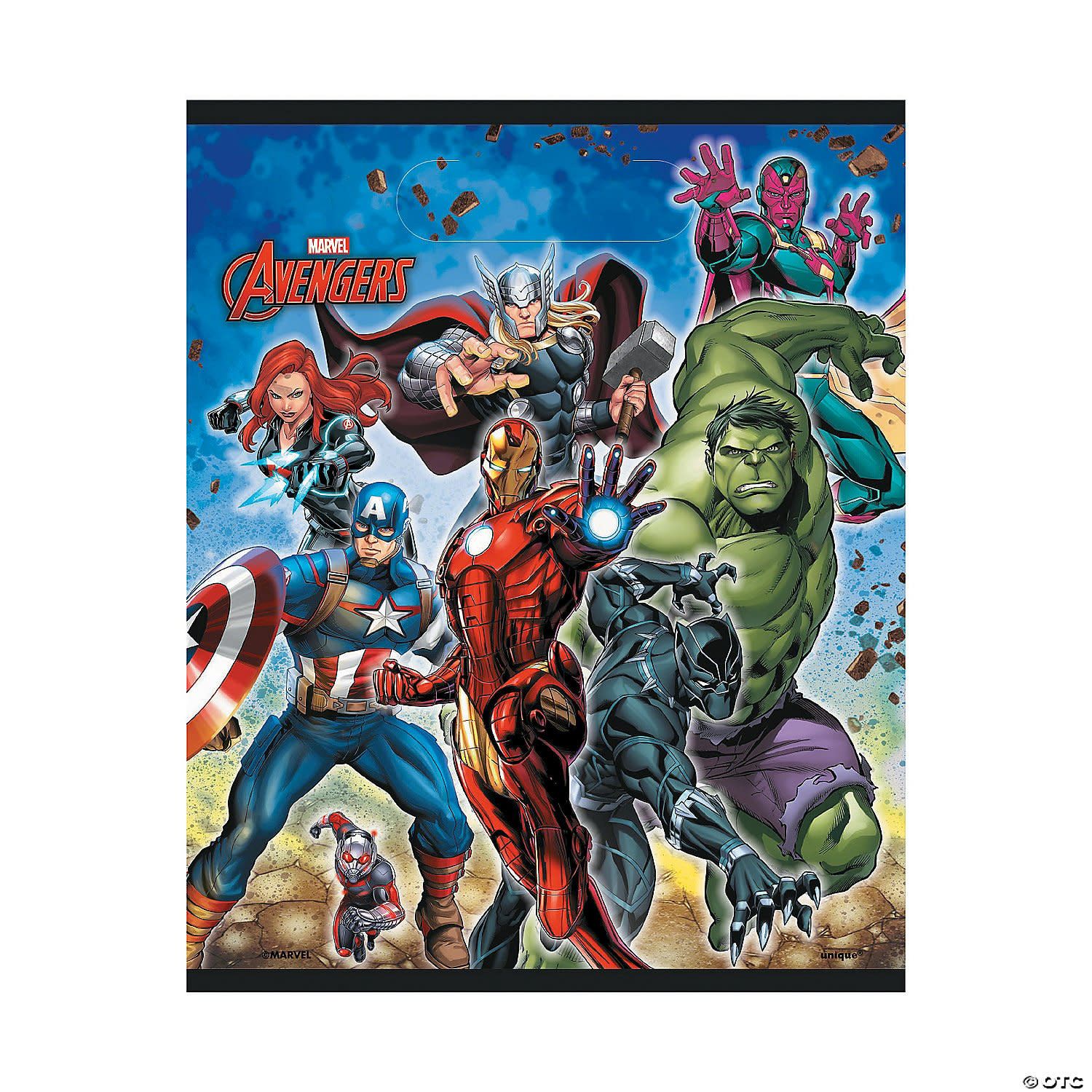 8CT BAGS AVENGERS