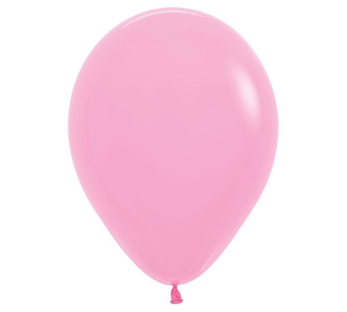11" FASHION BUBBLE GUM PINK 25 count