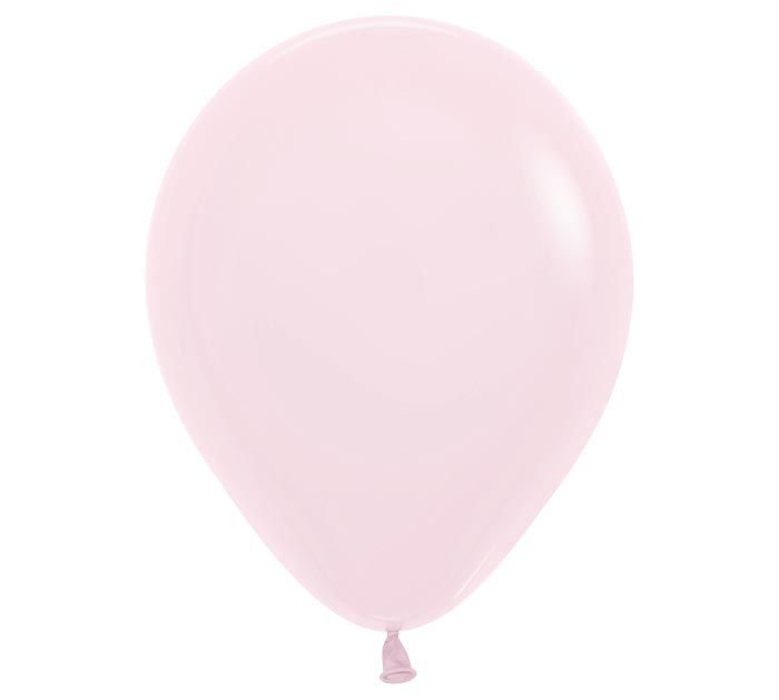 11" PASTEL MATTE PINK 25 count