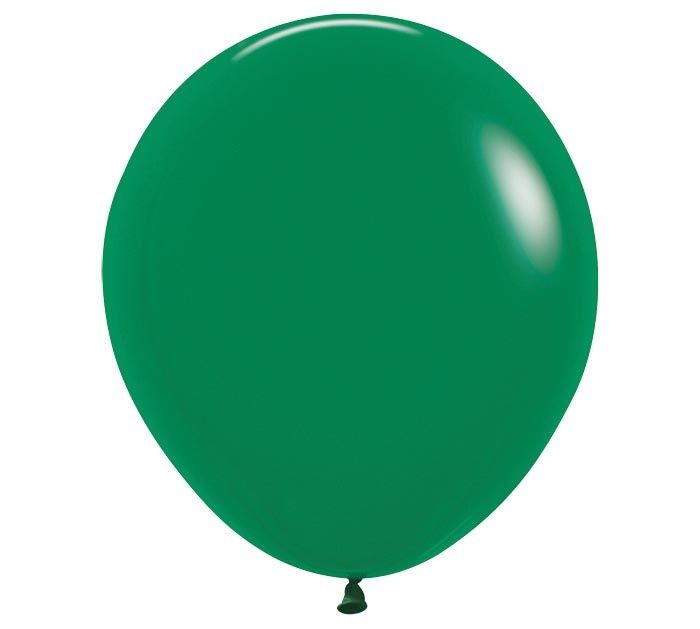 18" FASHION FOREST GREEN 6 count