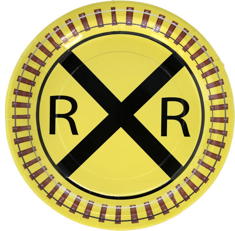 8CT 9in RAILROAD CROSSING
