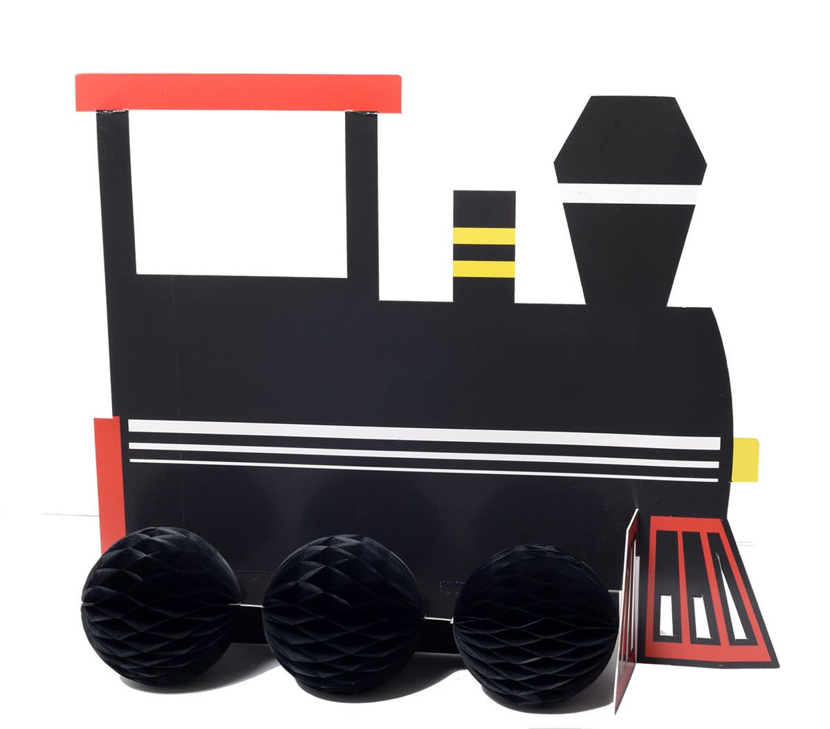 TRAIN CENTERPIECE RAILROAD CROSSING