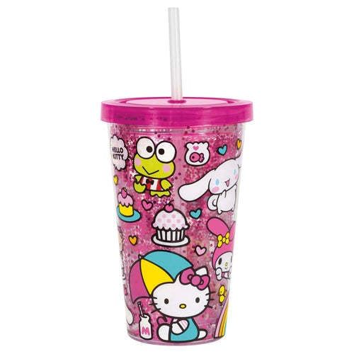16oz PLASTIC TUMBLER HELLO KITTY