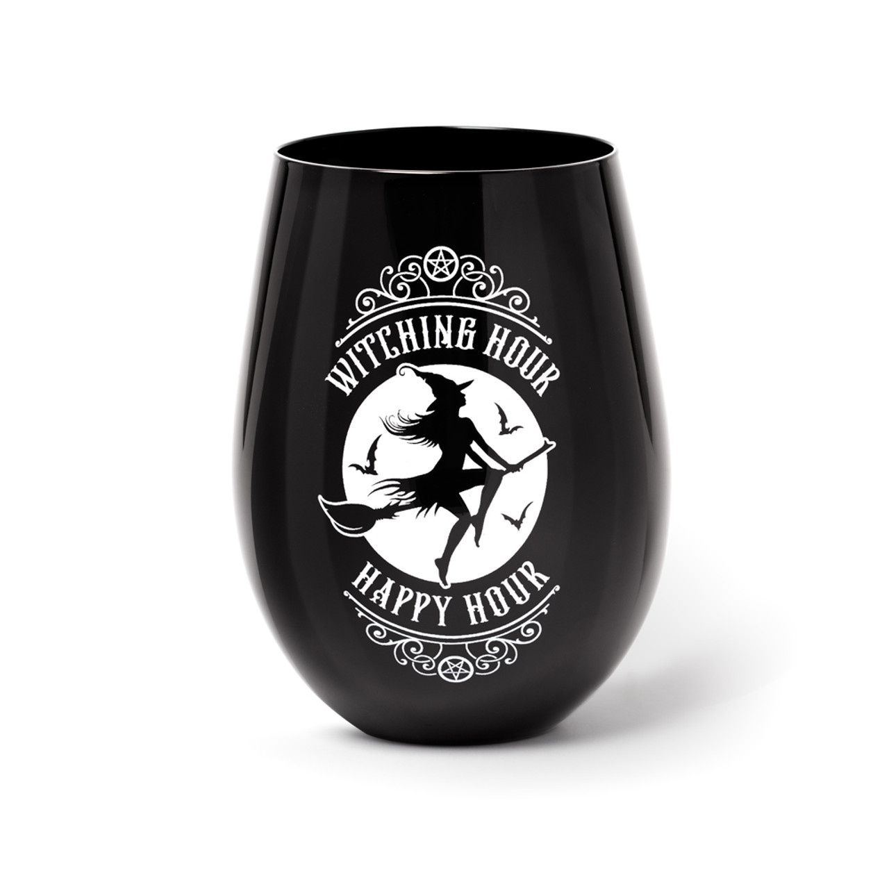 STEMLESS WINE GLASS WITCHING HOUR