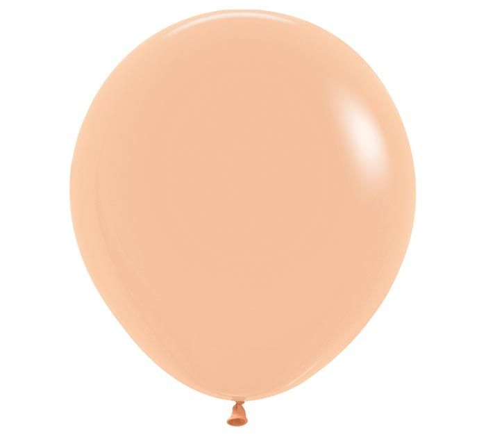 18" DELUXE PEACH-BLUSH 6 count