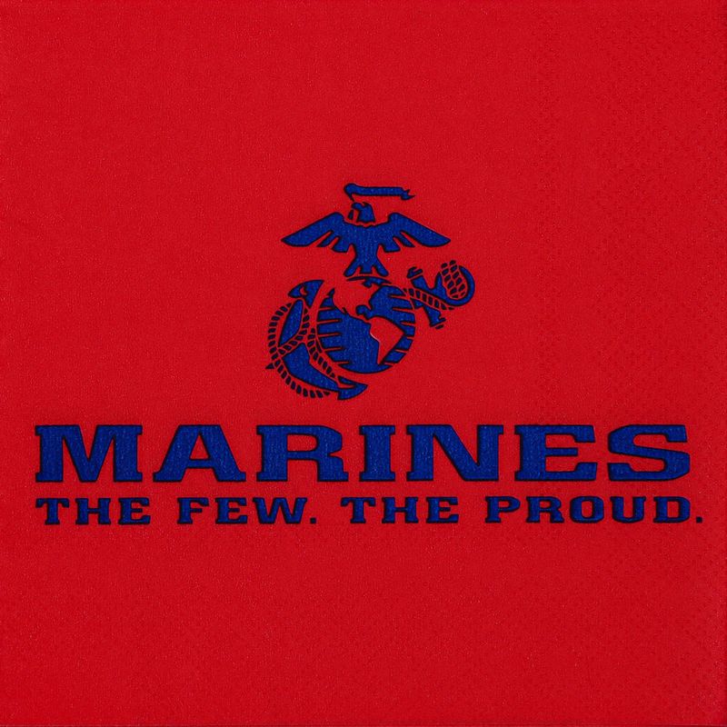 US Marines – Napkins Beverage 16-pack