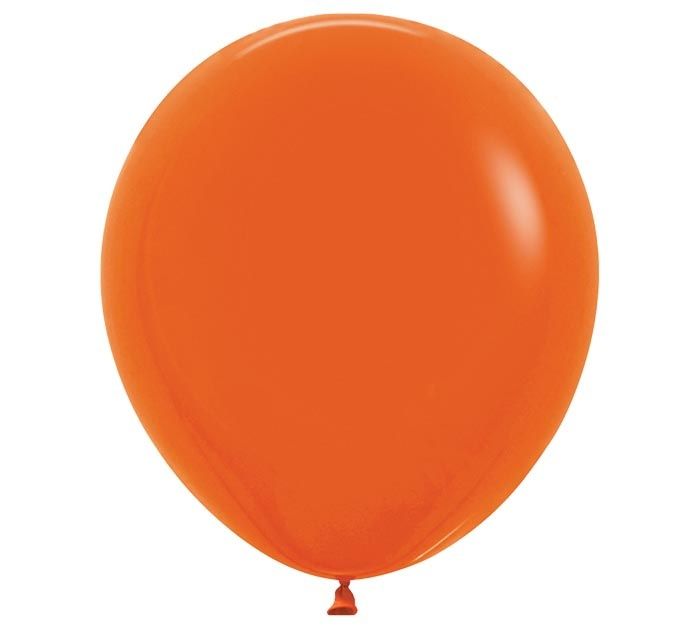 18" FASHION ORANGE 6 count