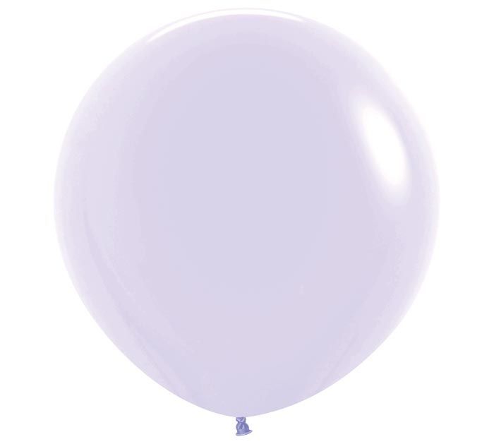 24" PASTEL MATTE LILAC 3 count