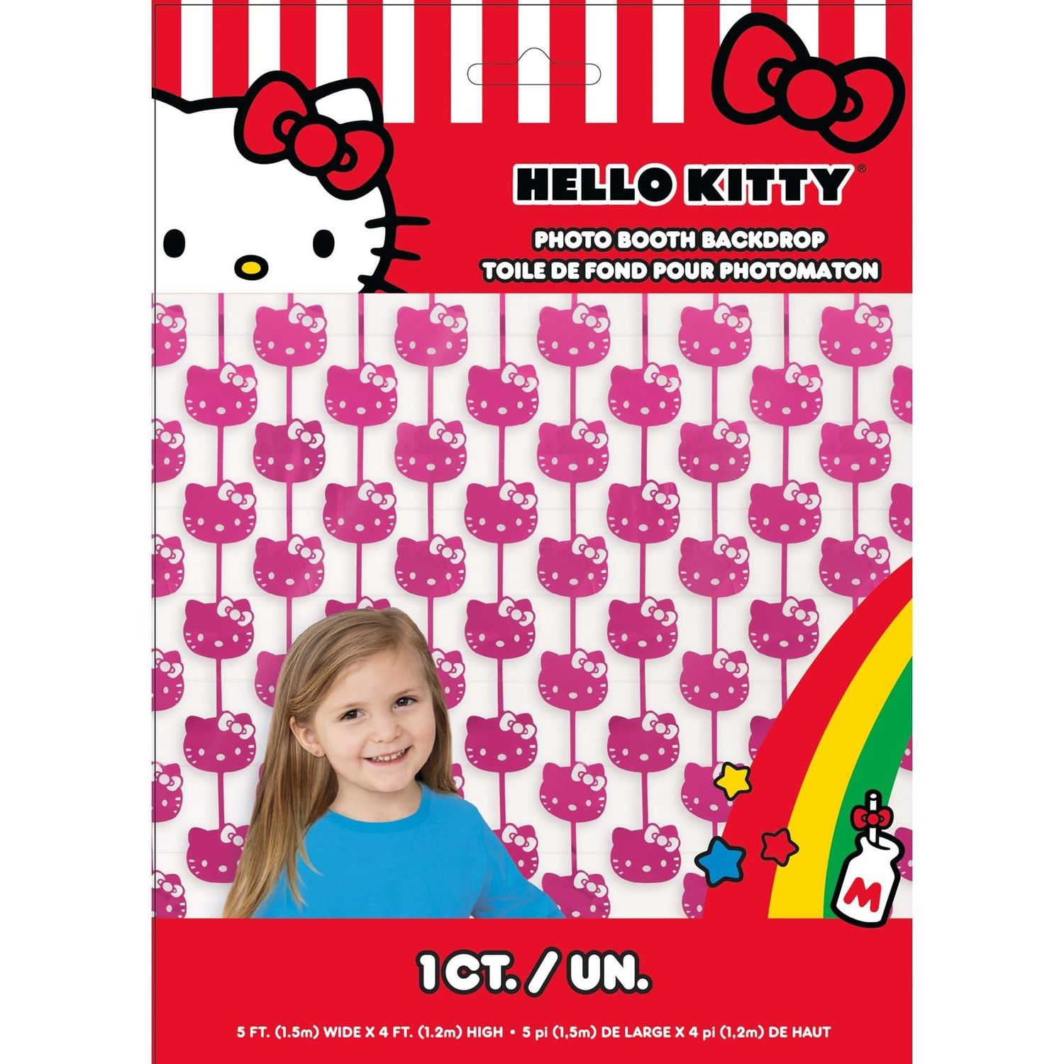 PHOTO BACKDROP HELLO KITTY