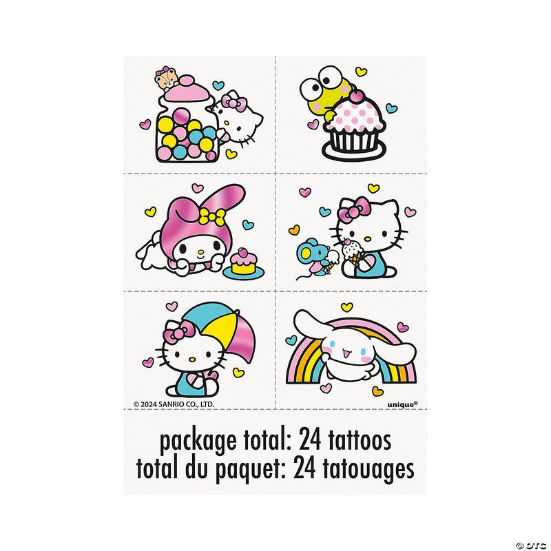 24CT TATTOOS  HELLO KITTY