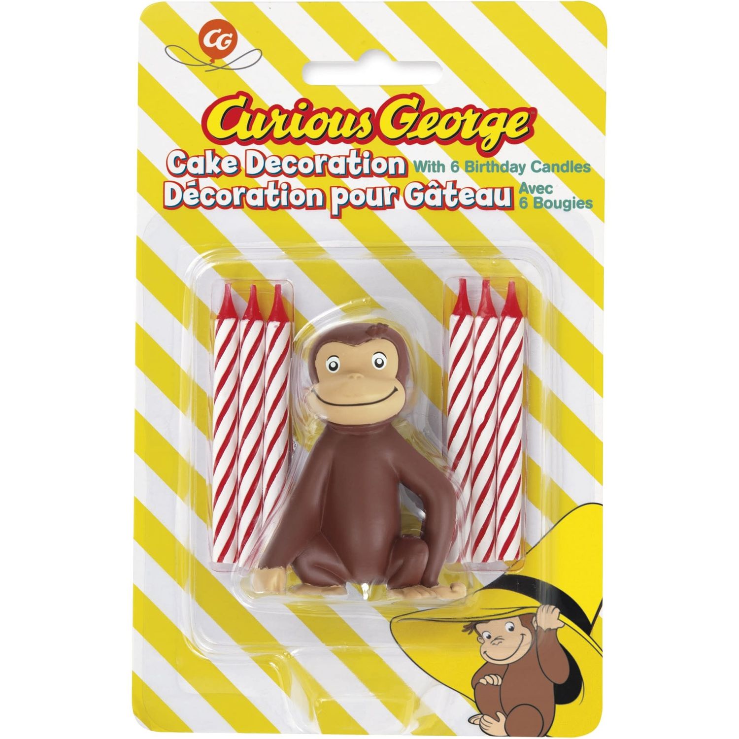 7CT CANDLES CURIOUS GEORGE