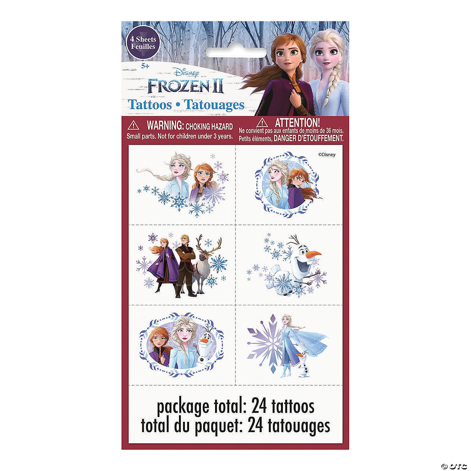 24CT TATTOOS FROZEN II