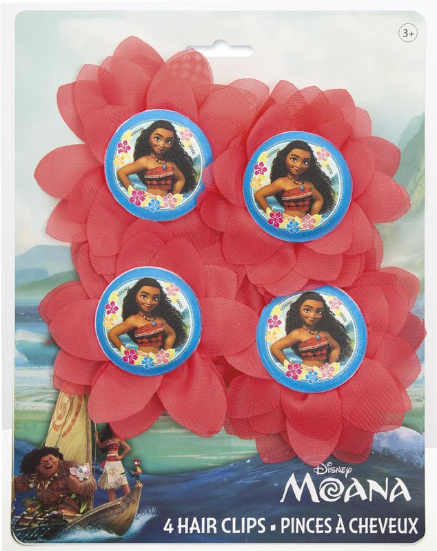 4CT HAIR CLIPS MOANA