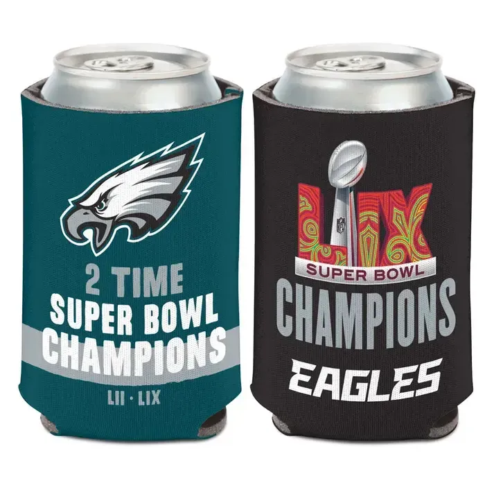 CAN COOLER SUPER BOWL CHAMPS EAGLES