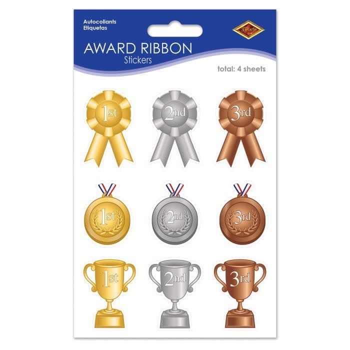 AWARD RIBBON  STICKERS