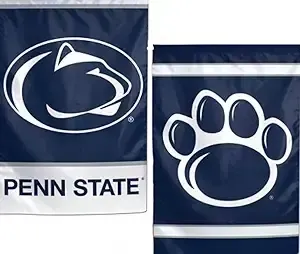 12.5inX18in 2-SIDED GARDEN FLAG PENN STATE