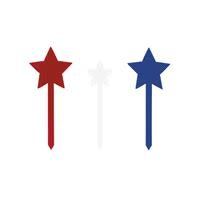 12CT PICKS STARS PATRIOTIC