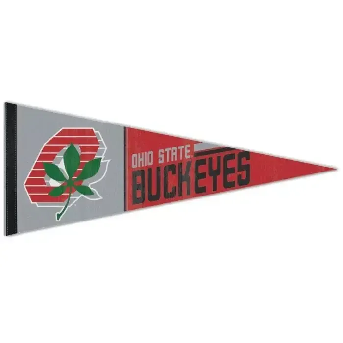 RETRO OHIO STATE PENNANT BANNER