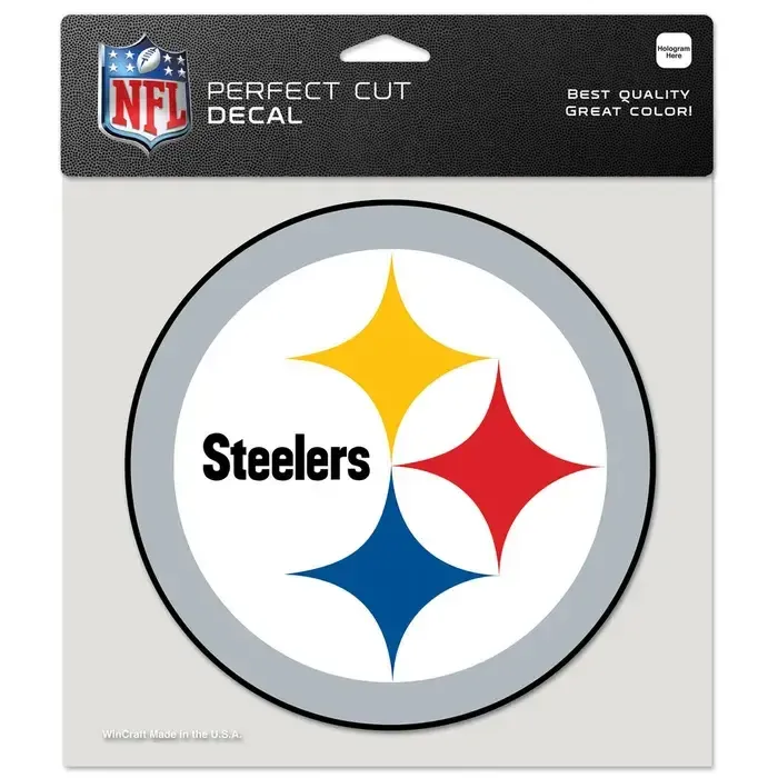 8X8 DECAL STEELERS