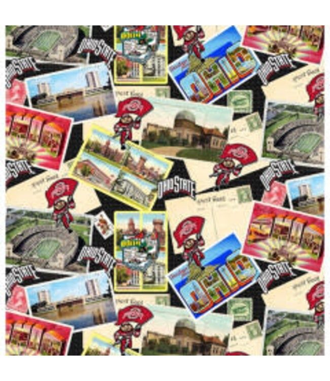 Order By The Yard X 42in SCENIC POSTCARD COTTON