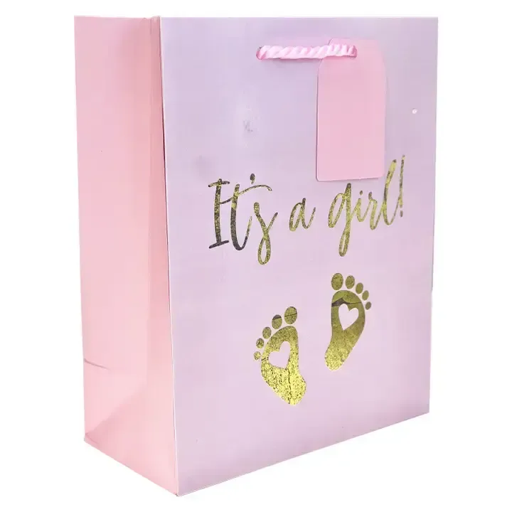 MEDIUM GIFT BAG IT'S A GIRL