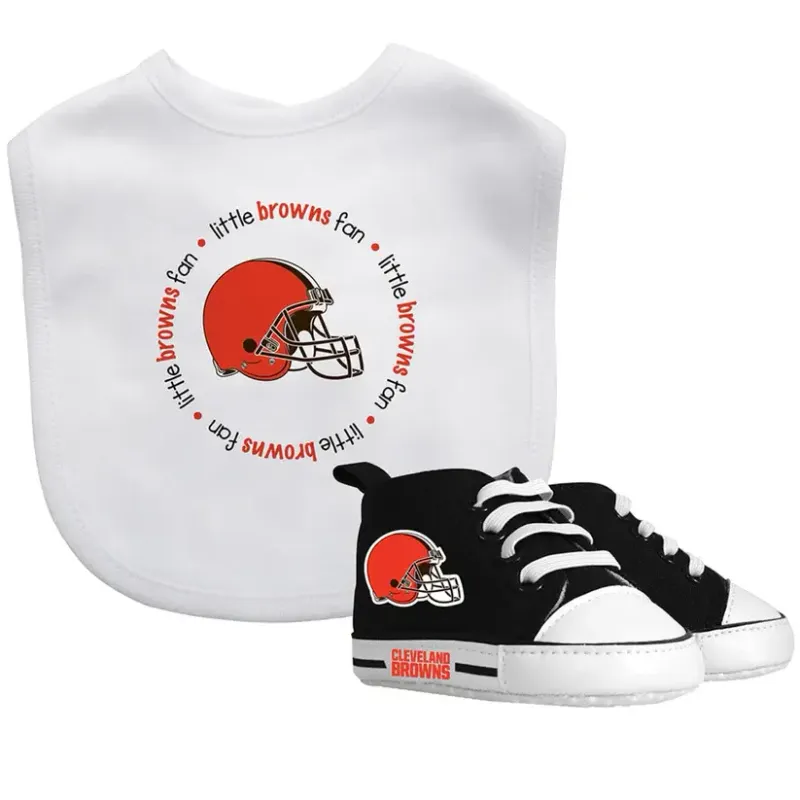 BROWNS BABY BIB AND SHOWS