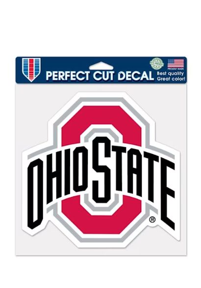 12inX12in DECAL OHIO STATE