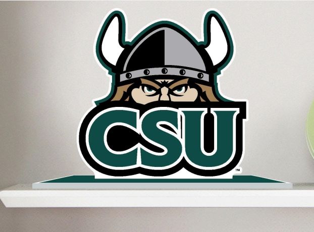 MASCOT STANDEE CLEVELAND STATE