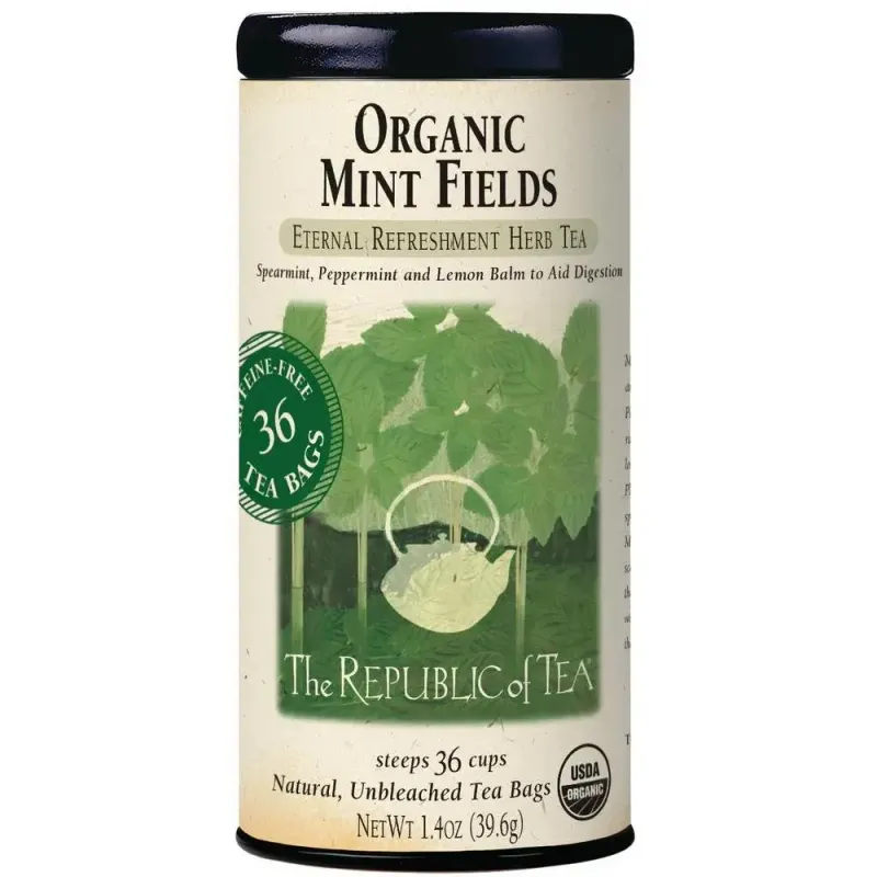 REPUBLIC OF TEA ORGANIC MINT FIELDS