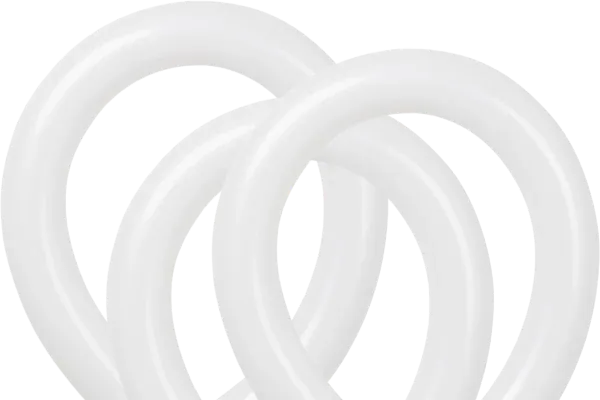 T260 White Latex Balloons #170 - 100 Count