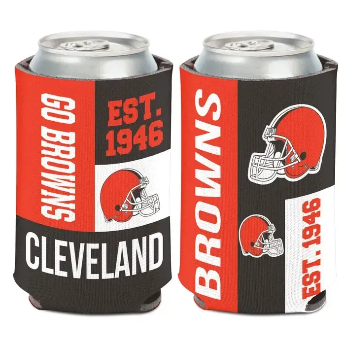 CAN COOLER CLEVELAND BROWNS