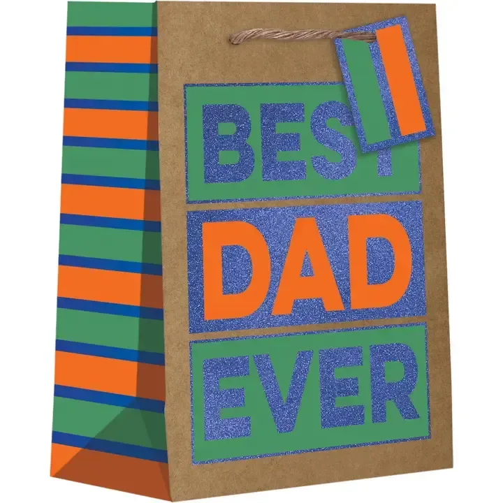 MEDIUM GIFT BAG BEST DAD EVER