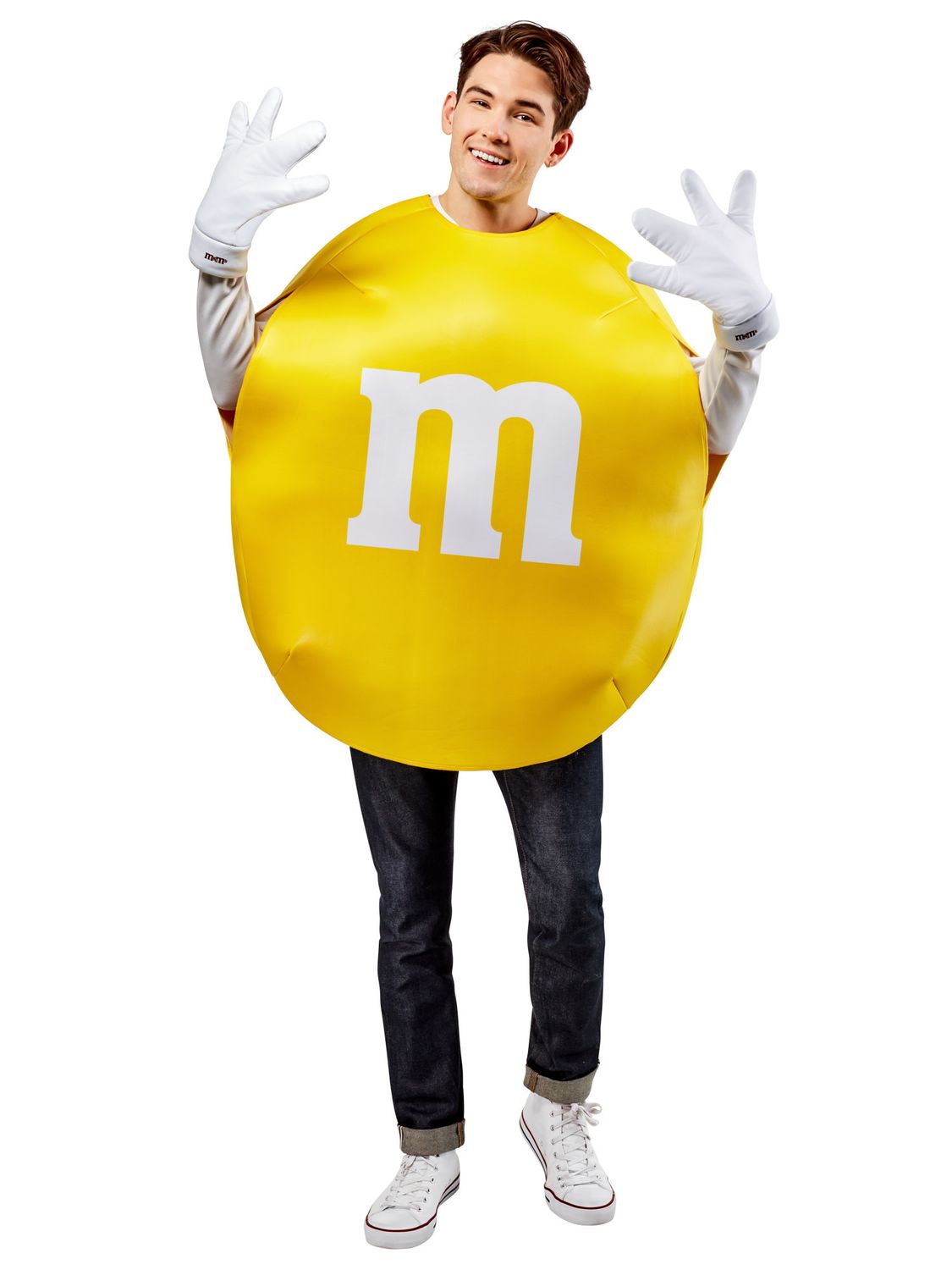 M&amp;M YELLOW ONE SIZE