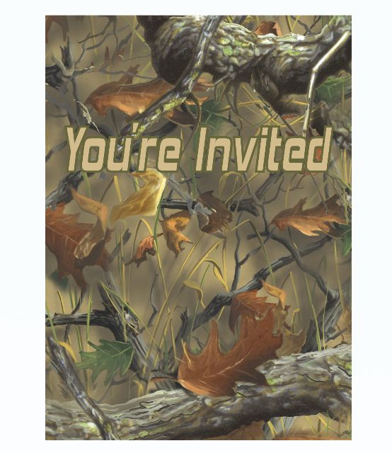 8CT INVITE HUNTING CAMO