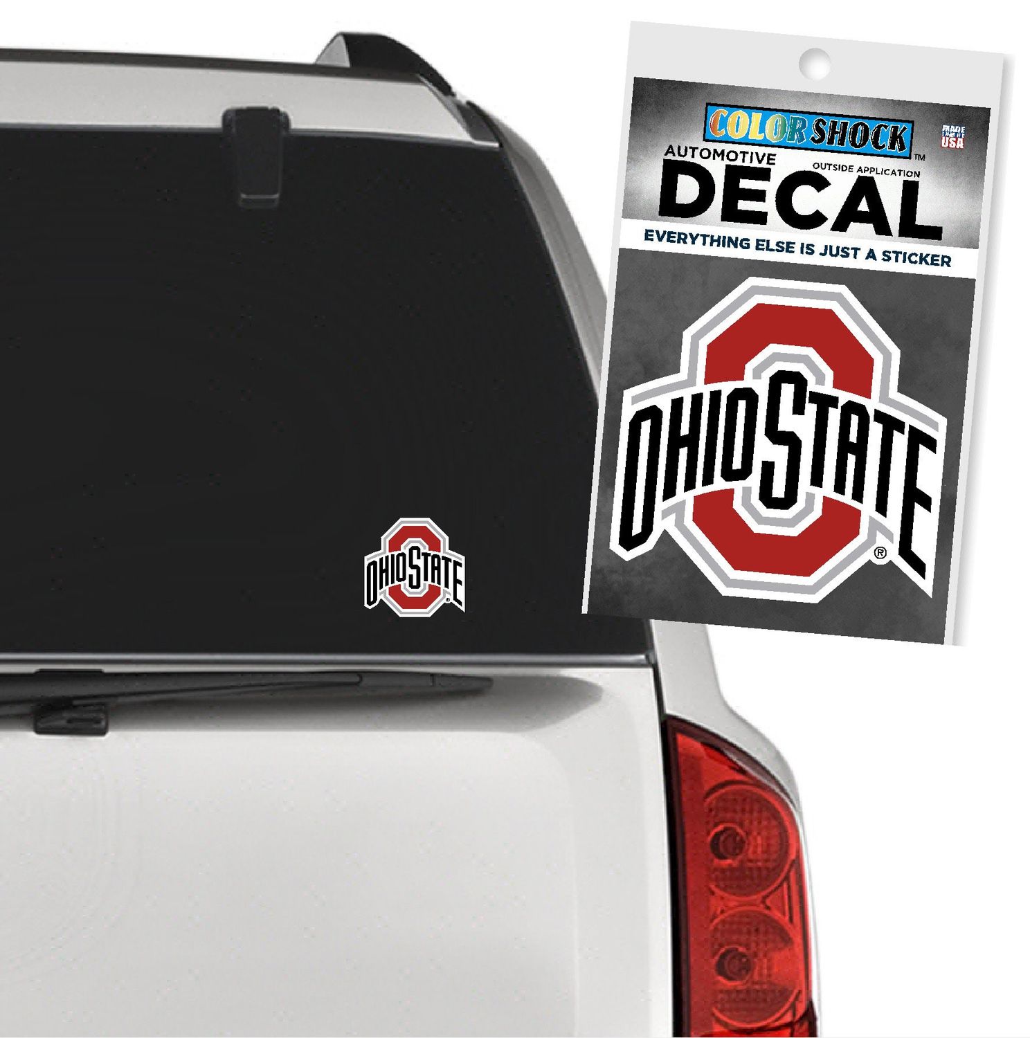 AUTO DECAL AUT O OHIO STATE
