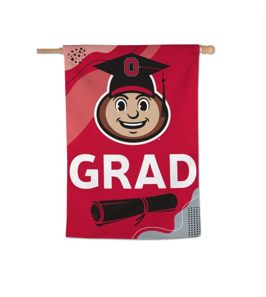 28X40 FLAG OHIO STATE GRAD