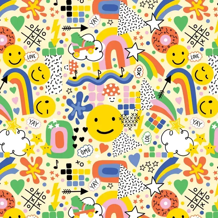 5FT X 30in ROLL WRAP HAPPY PARTY