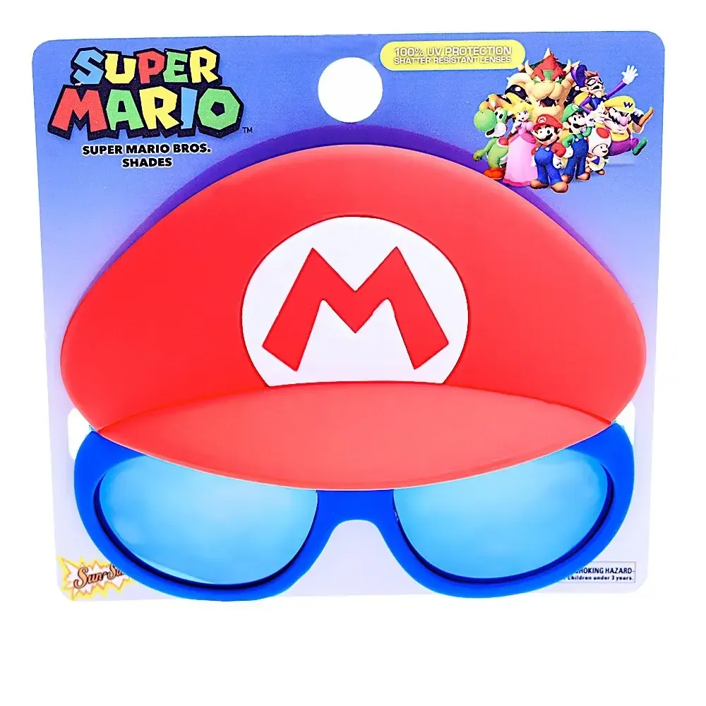 SUNSTACHES LIL' SUPER MARIO BLUE LENS