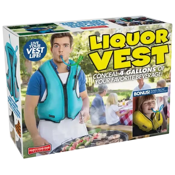 PRANK GIFT BOX LIQUOR VEST